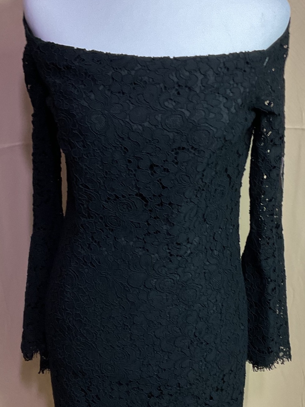 Bardot Solange Off Shoulder Lace Dress - Picture 4 of 14
